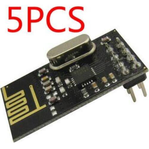 5PCS NRF24L01 NRF24L01+ Wireless Module 2.4G Wireless Communication Module Upgrade Module