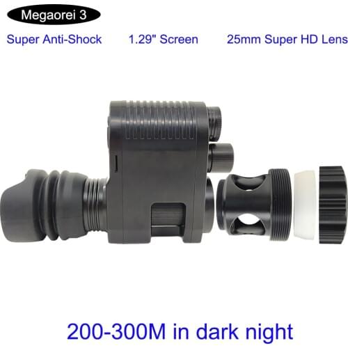 850NM IR Flashlight Integrated Night Vision Device HD 720P Video Recorder Hunting Camera for RifleScope Optical Sight Telescope