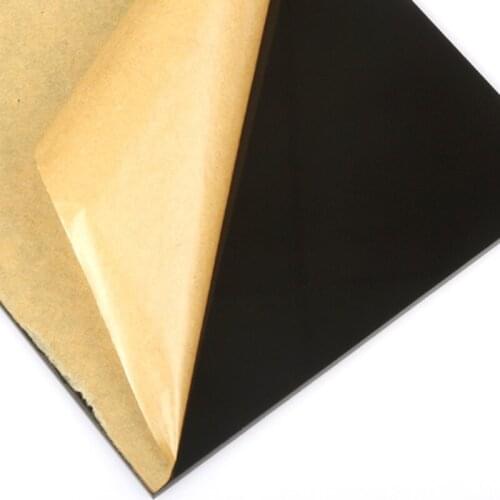 2mm to 10mm 100x100mm Acrylic Board Glossy Pure Black Plexiglass Plastic Sheet Organic Glass Polymethyl Methacrylate