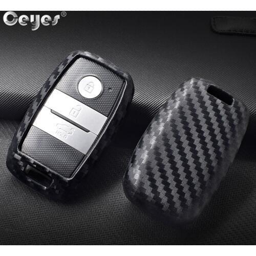Ceyes Car Styling Silicone Smart Key Covers Case For Kia Rio KX3 KX5 K3S Ceed Cerato Optima K5 Sportage Sorento Auto Accessories