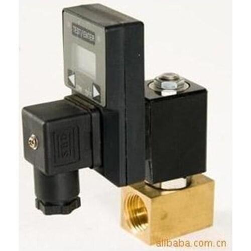 Automatic drain solenoid valve