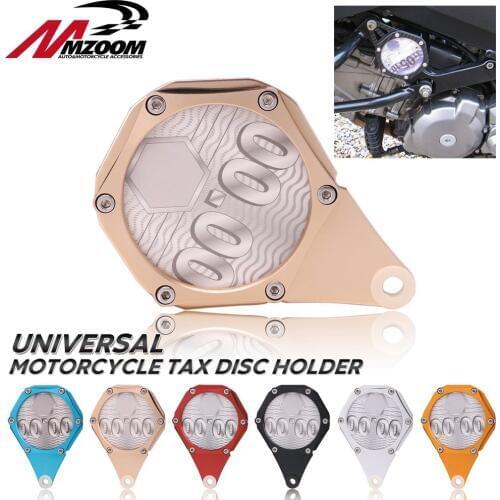 CNC Scooters Quad Bikes Mopeds ATV Motorcycle Motorbike Tax Disc Plate Holder New