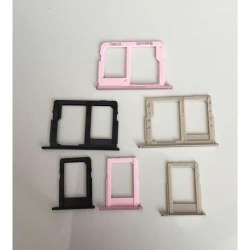 For Samsung Galaxy J4 Plus J4+ J415 J415F J415FN J415G J415GN Original Phone Housing SIM Tray Adapter Micro SD Card Tray Holder