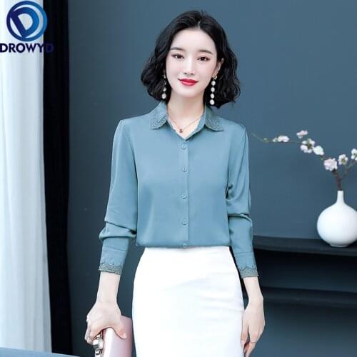 DROWYD Women's Blue Shirts