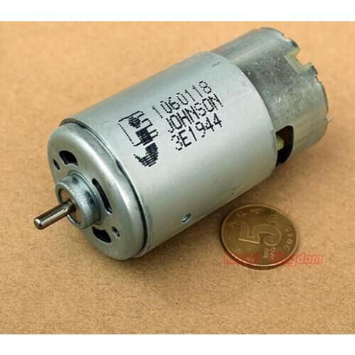 JOHNSON 1060118 RS-570 DC Motor 12V-24V 20000RPM High Speed High Power Engine for Electric drill tool