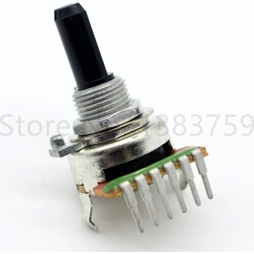 161 type dual channel B50K B100K amplifier woofer balance potentiometer 6 feet semi-axis length 20mm