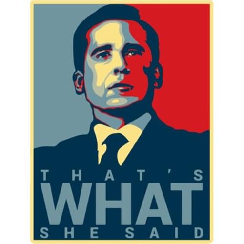 The Office Thats What She Said Enamel Pin TV show Episode Brooch Office humor Jewelry