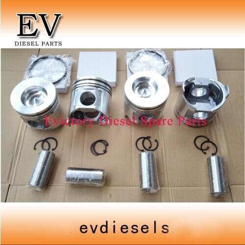 EV For Yanmar 4tne106t 4tnv106t 4D106 4TNE106 4TNV106 piston piston irng cylinder liner full gasket kit