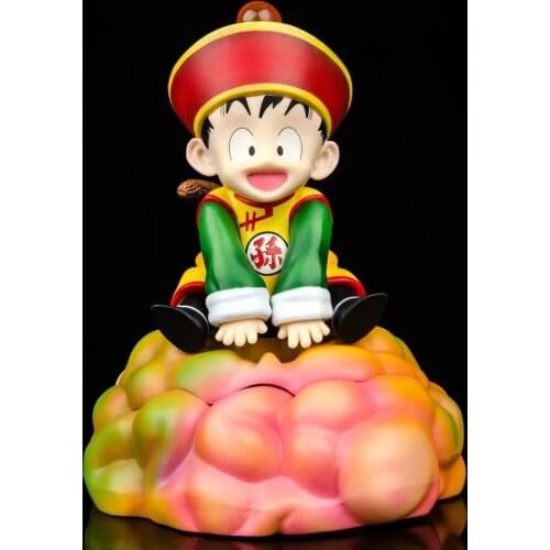 Dragon Ball Z Son Gohan Cloud Q Version figure doll toys Anime Model Super Saiyan16cm PVC Collection Toy birthday gift