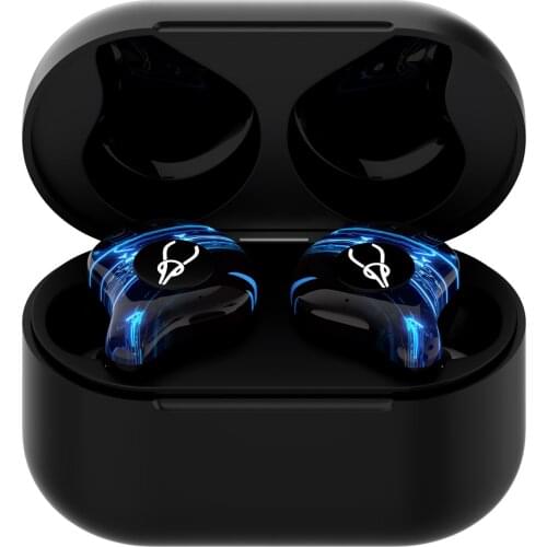 Sabbat G12 Elite True Wireless BT5.1 Gaming Headset Low Latency with Microphone 750mAh Charging Case Wireless Charging Function