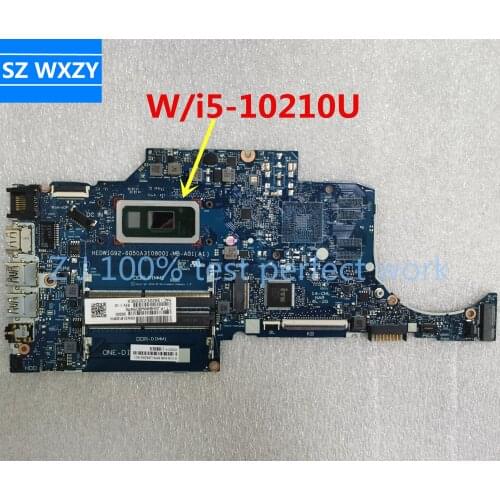 For Hp 14S-CR 14S-CR2002tu Laptop Motherboard L68265-601 L68265-001 With SRGKY i5-10210U 6050A3108001-MB 100% Tested Fast Ship