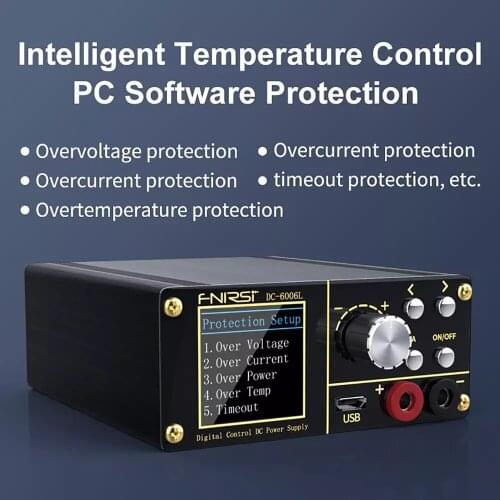 PD 80W Desktop mini Power Supply DC - DC Voltage current Step-down mini Power Supply buck Voltage converter voltmeter 60V 6A