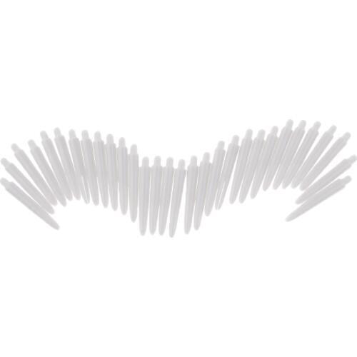 Perfeclan Pack of 30 Pcs 35mm 2BA Thread Plastic Nylon Soft Tip Darts Stems / Shafts Thread Diameter 4.5mm Aluminum Dart Shafts