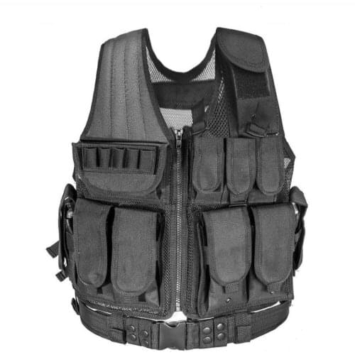 Hunting Security Clothes Swat Tactical Vest Swat Jacket Chest Rig Multi-Pocket Molle Army CS Hunting Vest Camping Accessories