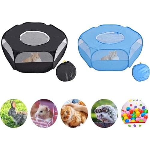 Portable Folding Pet Tent Outing Dog House Fence Dog House Easy To Operate Fence Outdoor Big Dog House