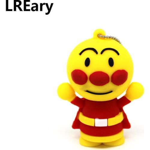 Lovely Bread Super man usb flash drive pendrive disk 128mb 4GB 8GB 16GB 32GB 64gb memory stick Pen drive