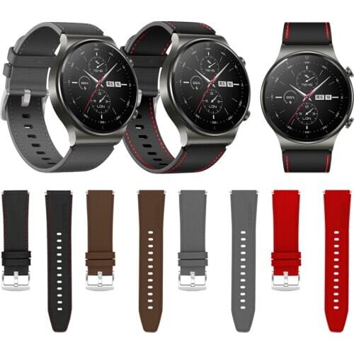 Wrist Strap For Huawei Watch GT 2 Pro GT2 Leather Band Bracelet Wristband Replaceable accessories