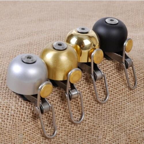 Bicycle Vintage Round Bell Loud Crisp Clear Sound Ring Bike Horn for Adults Kids