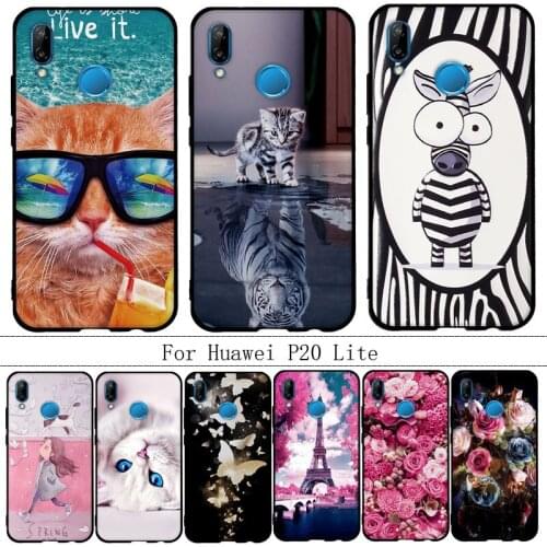 Case For Huawei P20 Lite Cover Case Silicon Soft TPU Cover for Huawei P20 Lite funda Cover for Huawei P20 Lite P20Lite Case Capa