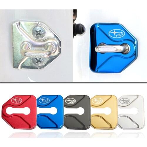Door Lock Cover case for Subaru STI Impreza Liberty Forester Outback Legacy Accessories Car Styling
