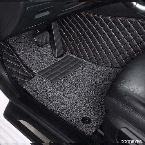 DOODRYER Custom leather car floor mats For Acura MDX RDX ZDX RL TL ILX TLX CDX car accessories AUTO sticker foot mats