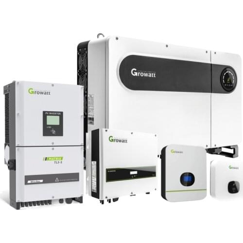 Growatt Solar Inverter 4KW 5KW 6KW 8KW 10KW power hybrid inverter three phase 230V 400V