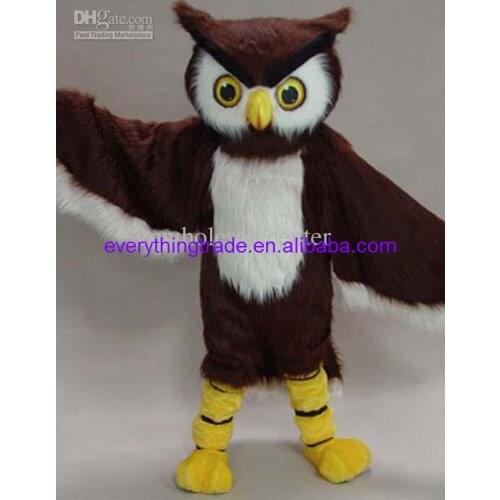 Hot sale Cute Cartoon Character Adult lovely owl Mascot Costume fancy dress Halloween party costume