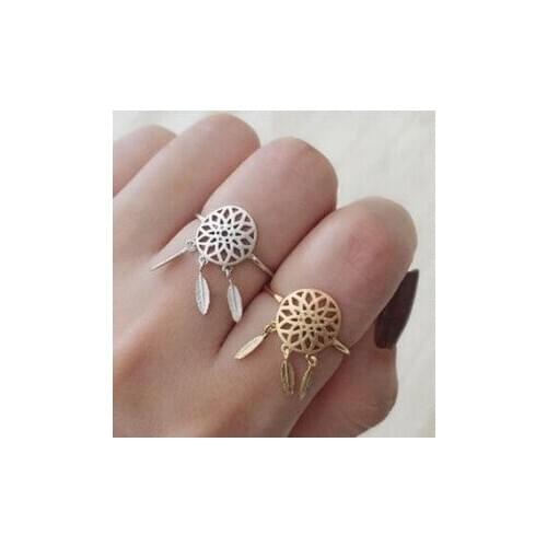 Hippie Bohemian Boho Zinc Alloy Rings Set for Mistress Gift Women Fashion Accesories 2019