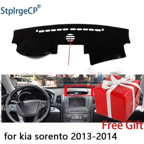 For Kia sorento 2013 2014 dashboard mat Protective pad Shade Cushion Pad interior sticker car styling accessories