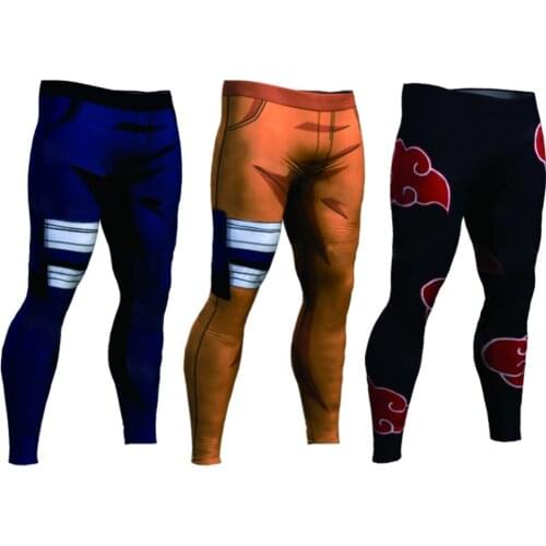 Summer 3D Print Board Long Anime Akatsuki Kakashi Casual Long Pants Sweat Pockets Cosplay Jogger Fitness Trousers