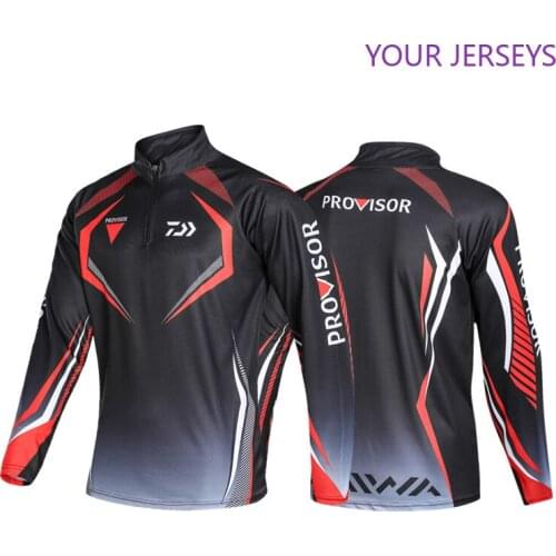 Daiwa DAWA Summer Long Sleeve Fising Clothes Dawa Sunscreen Breathable Anti Mosquito Quick Drying Cold Sensation Fishing Shirts