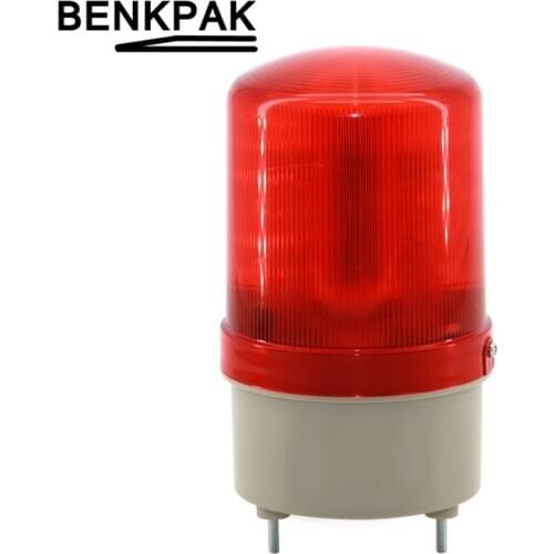 N-1101 LED Rotating Beacon Warning Light Lamp Spiral Fixed Warning Light Beacon for Industrial LTE-1101