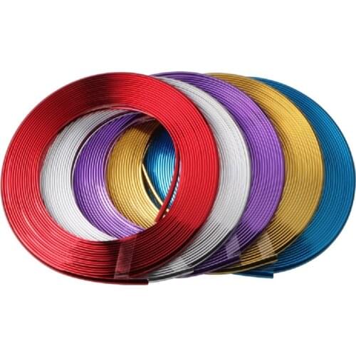 8M Anti-collision Strip for Xiaomi M365 Pro 1S Scooter/8m Self-Adhesive Strip with Electroplating or Rubber Color for Bikes