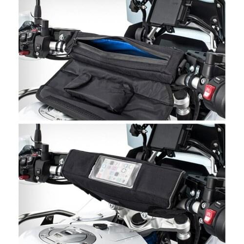 Motorcycle Handlebar Bag Removable Waterproof Front Storage Bag Mobile Phone Navigation Storage Pack With Touchscreen For F750GS