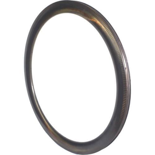 High temperure road bike carbon rims 50mm depth 25mm width clincher or tubeless heat isolage carbon road rims