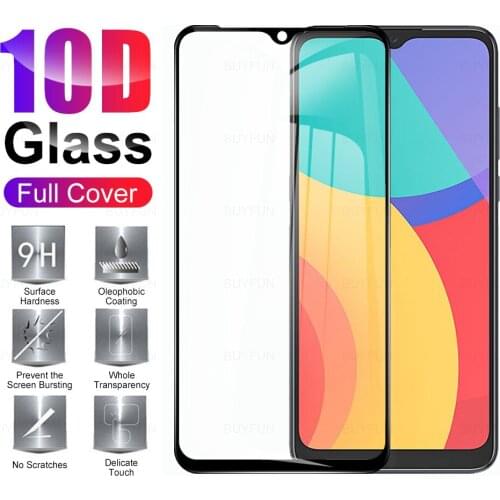 1Piece Tempered Protector Glass For Alcatel 1S(2021) 1Se 1 SE S Transparent Clear Safety Phone Screen Full Cover Film 2021 2020