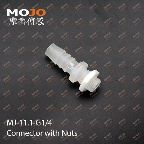 2020 Free shipping!!MJ-11.1-G1/4(100pcs/lots) traight-through joint 11mm to G1/4" male thread connector pipe fitting