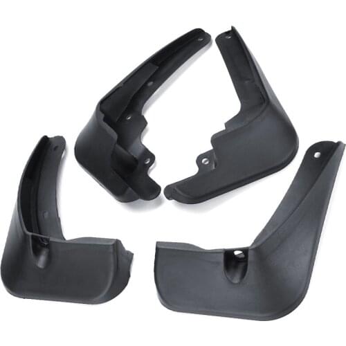 4Pcs Car Front Rear Fender Splash Guards Mud Flaps Mudguards for Peugeot 301 Sedan 2013 2014 2015 2016 2017 Mudflaps