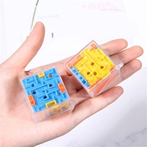5pcs Puzzle Maze Cube Toy Brain Game Challenge Educational Toys