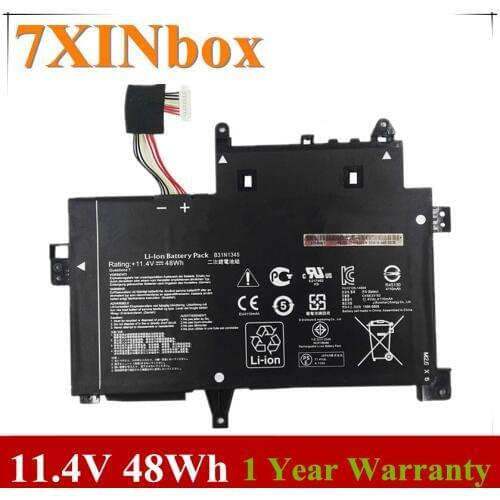 7XINbox 11.4V 48wh Original B31N1345 Laptop Battery For ASUS TP500 TP500LA TP500LN TP500LB 0B200-00990100 Series Laptop Tablet