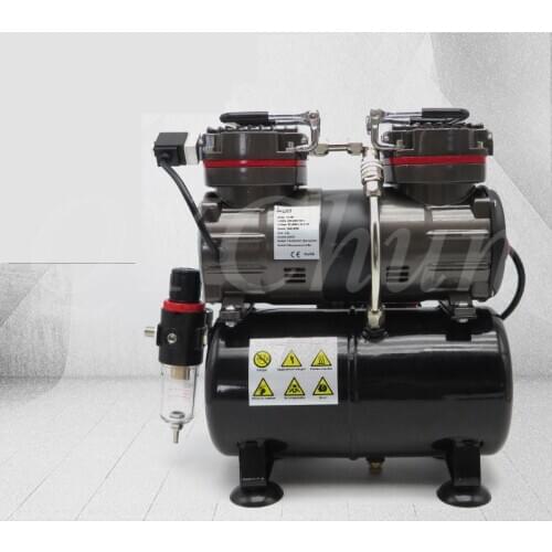 Spray paint color model airbrush air pump small air compressor spray pump sofa furniture repair cake spray gun