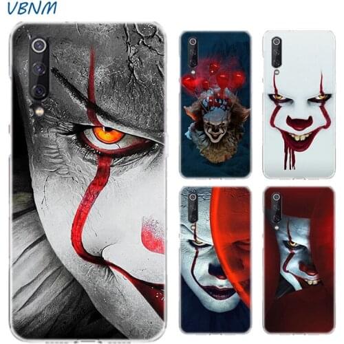 Pennywise Clown Horror Case For Xiaomi Redmi Note 10 9 8 lite A3 S2 5X 6X CC9 CC9E 9SE 8SE 9T F1 Silicone Cover