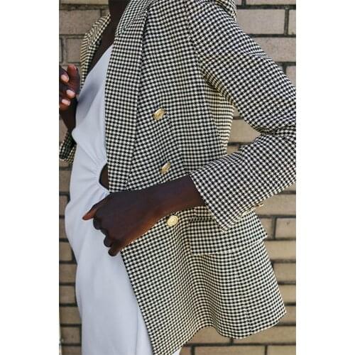 DiYiG WOMAN Women's Tweed Blazers