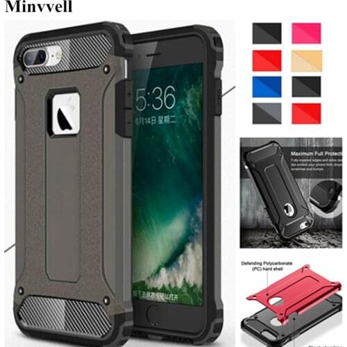 For iphone X XS MAX XR 6S case Shockproof Hybrid TPU Armor Silicone Rubber Cover For iphone 6 6s Plus 7 8 plus Hard Rugged Coque