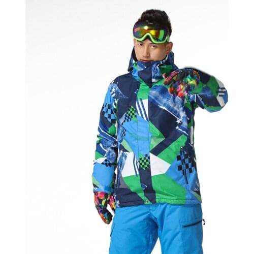 Good Mens Snow Suit Wear winter outdoor Sports Snowboarding Clothing 10K waterproof windproof Breathable Ski jacket + Snow Pant