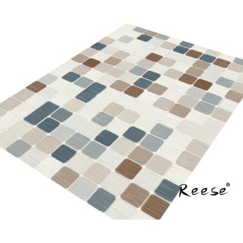 Reese Print Geometric Area Rug Floor Protection Carpet Washable Customized For Living Room Kitchen Bedroom Diningroom Restaurant