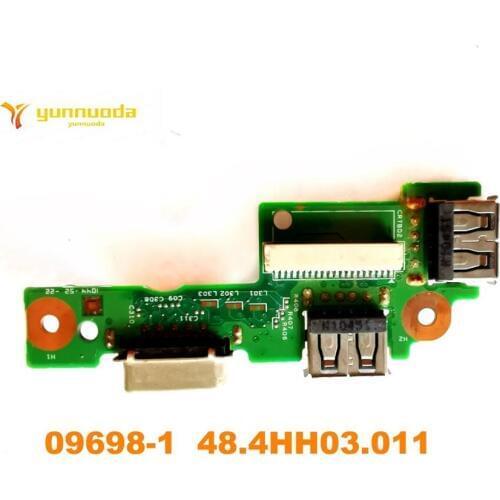 Original fOR DELL Inspiron M501 M5010 N5010 DG15 CRT, USB, VGA Board 109698-1 48.4HH03.011 tested good free shipping