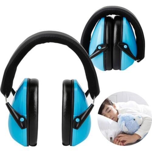 Foldable Hearing Protection Ear Muffs Noise Cancelling Earmuff for Kids Child