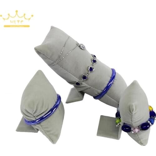 Jewelry Display Pillow Watch Cusion Bracelet Stand Bangle Showing Pillow Joyeros Organizador De Joyas