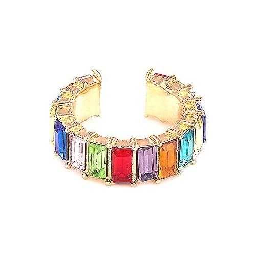 1@# Hot Sale Fashion C Shape Elegant Hoop Earring Woman 2020 New Vintage Gold Color Statement Earrings Accessories Brincos